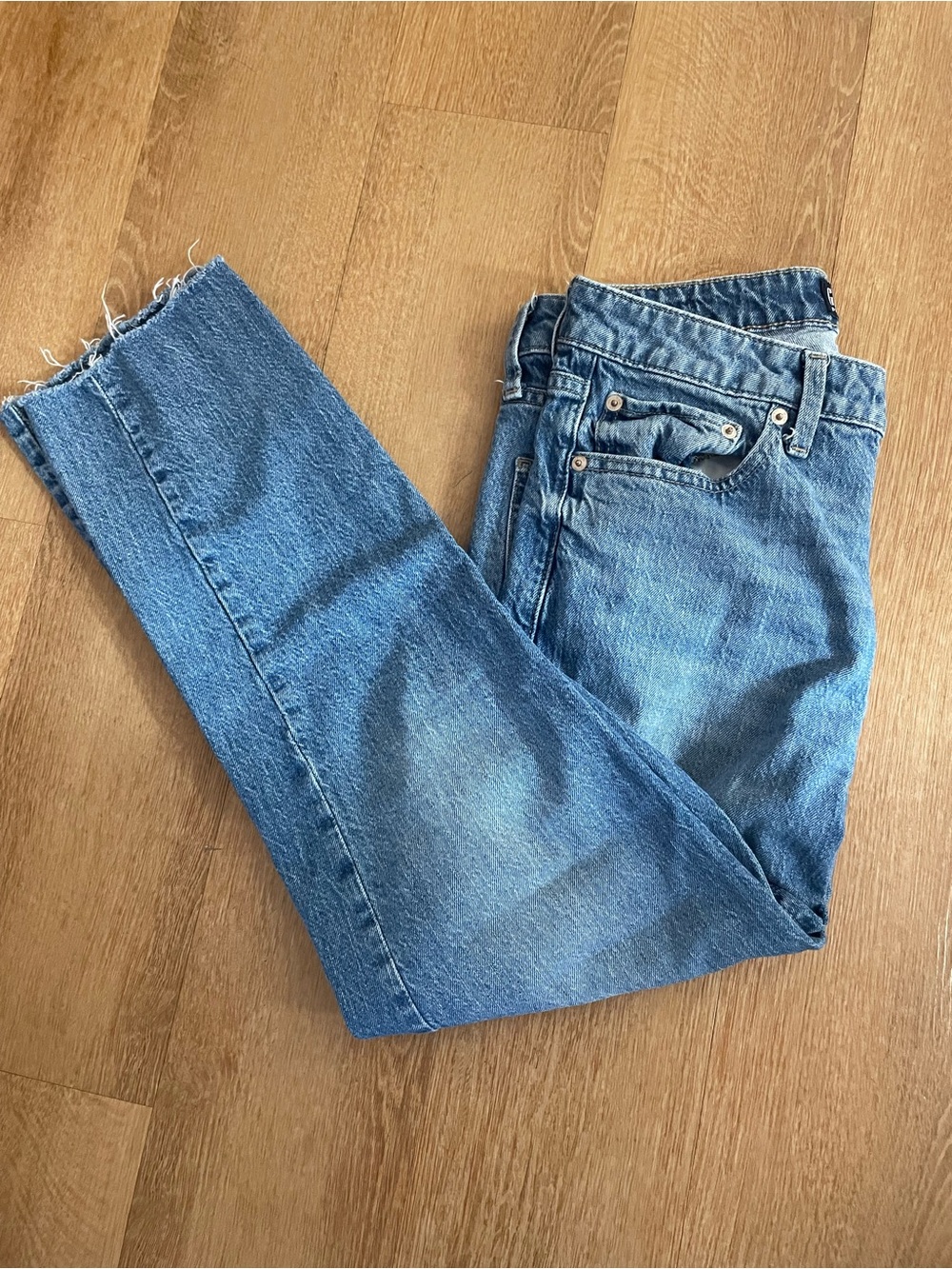 GAP Women's Light Blue Boyfriend Jeans